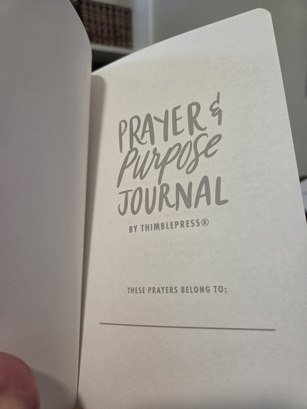 Faithful Blessed Loved Prayer Journal - Picture 2 of 5